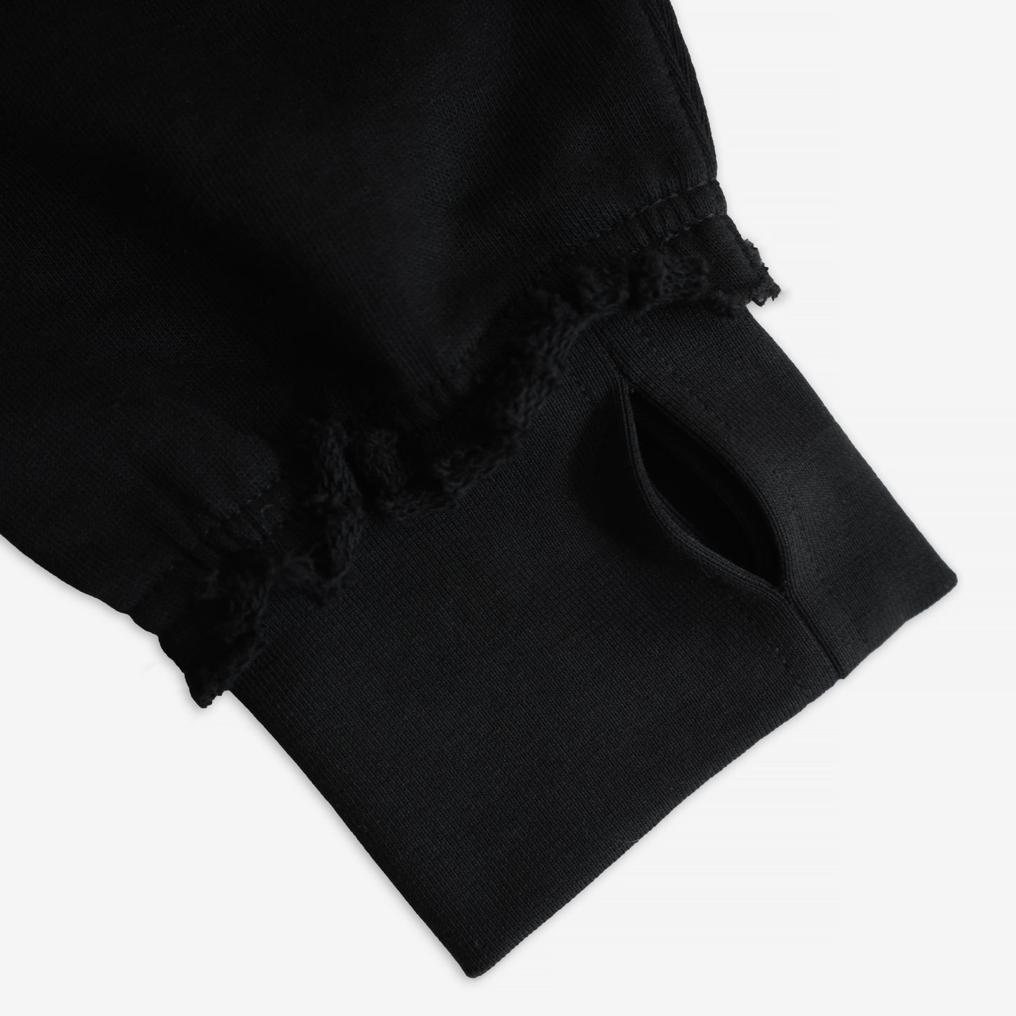 RANSOMNOTE HOODIE BLACK