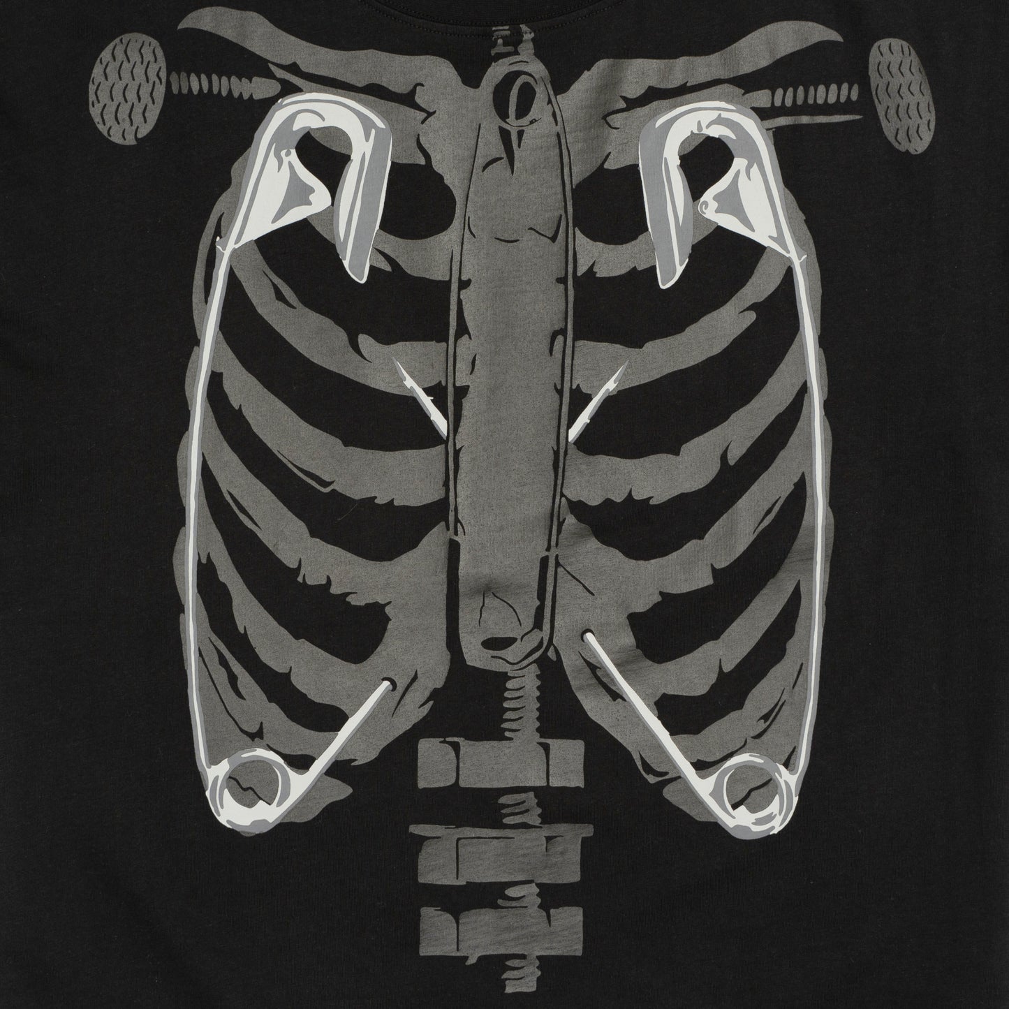 SKELETON HOODIE BLACK