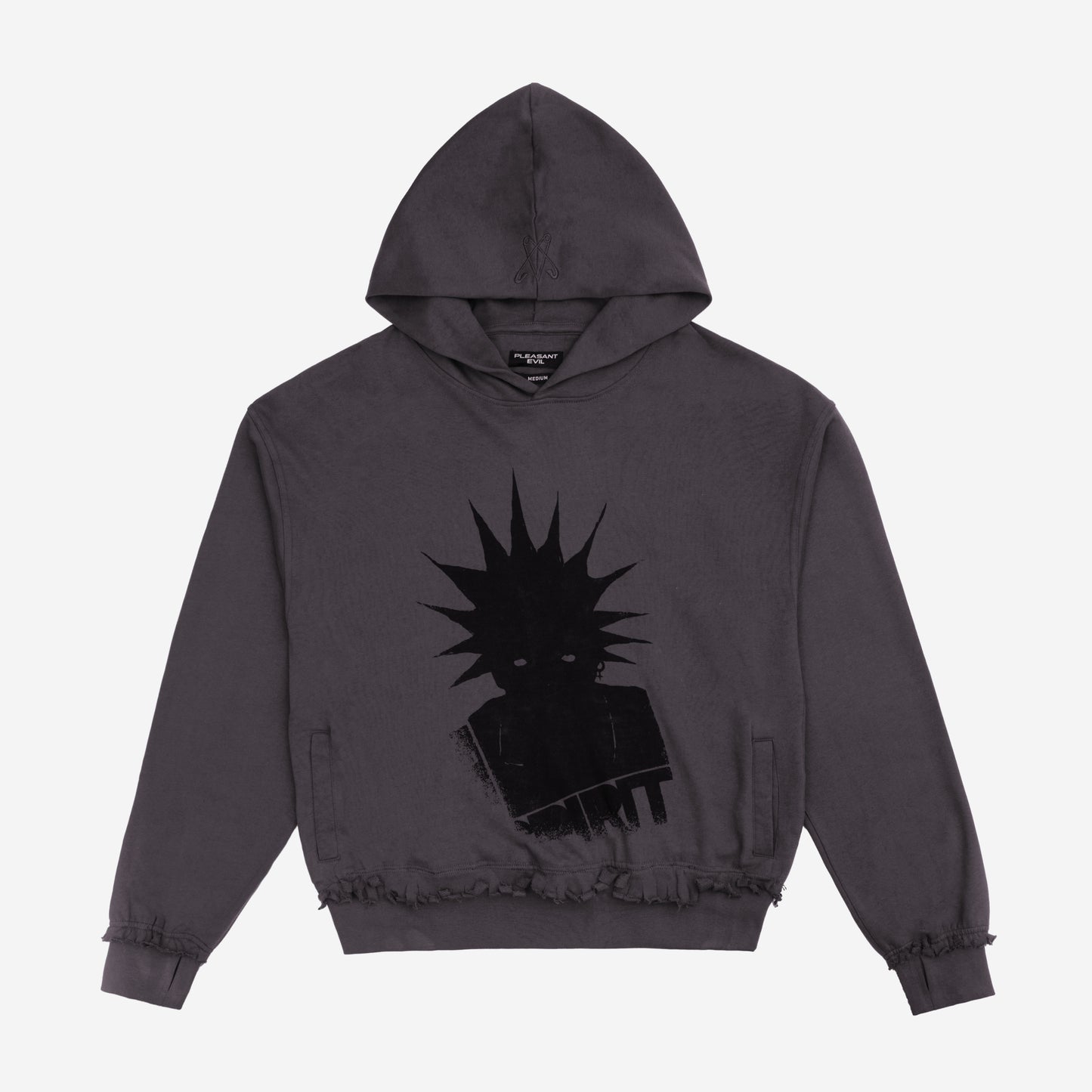 REBEL HOODIE ANTHRACITE