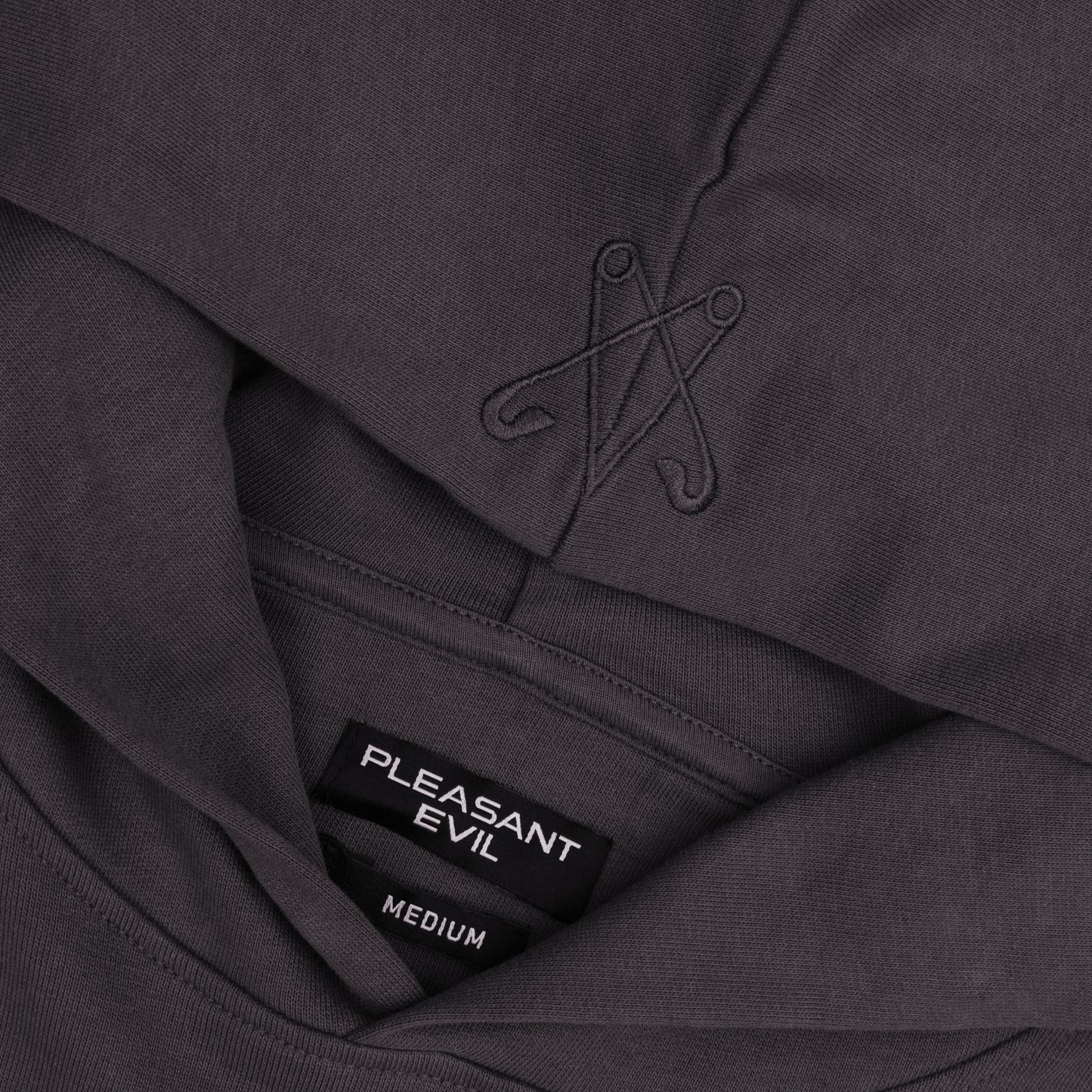 REBEL HOODIE ANTHRACITE