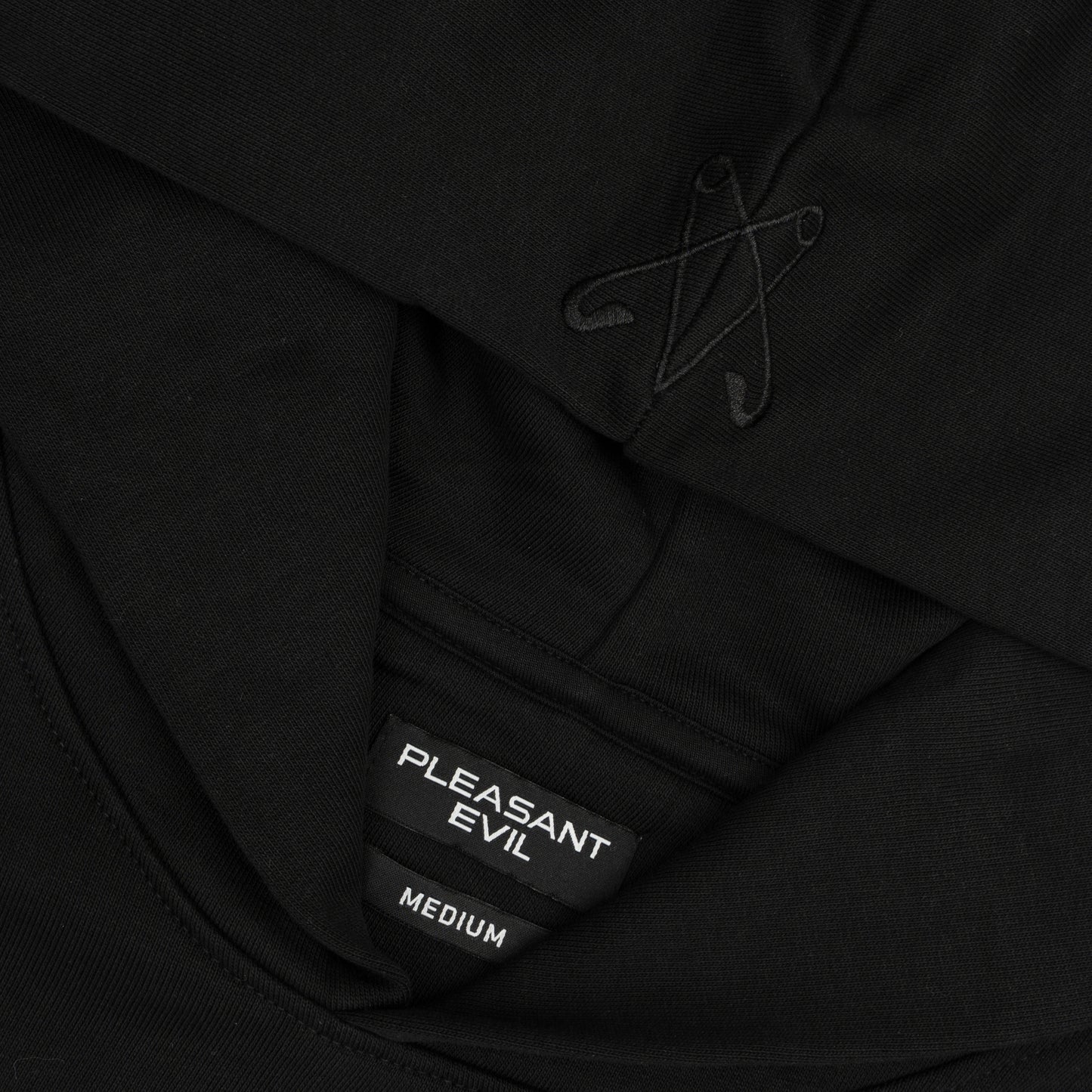 SKELETON HOODIE BLACK