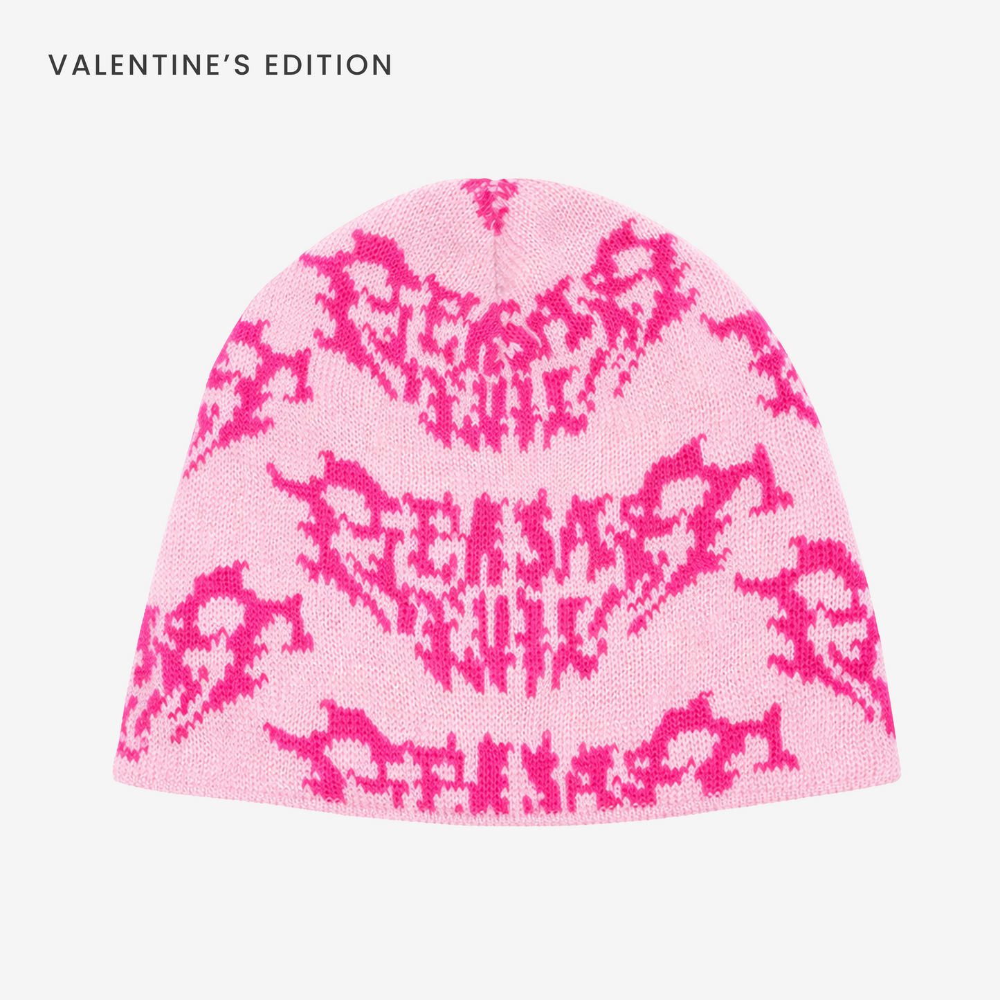 METAL LOGO CANDY BEANIE