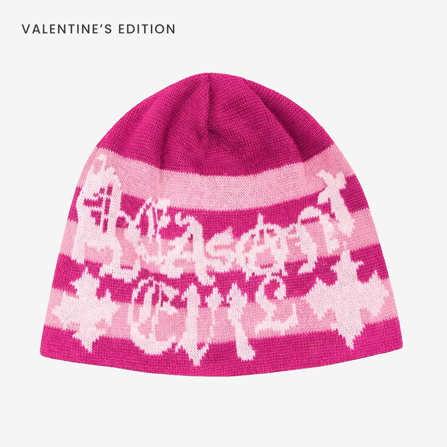 RANSOMNOTE MAGENTA BEANIE
