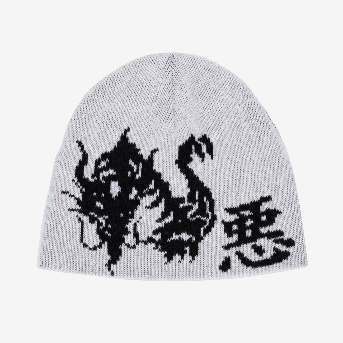 DRAGON WHITE BEANIE