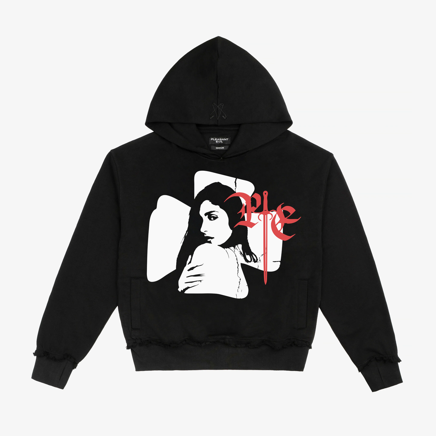 CROSS HOODIE BLACK