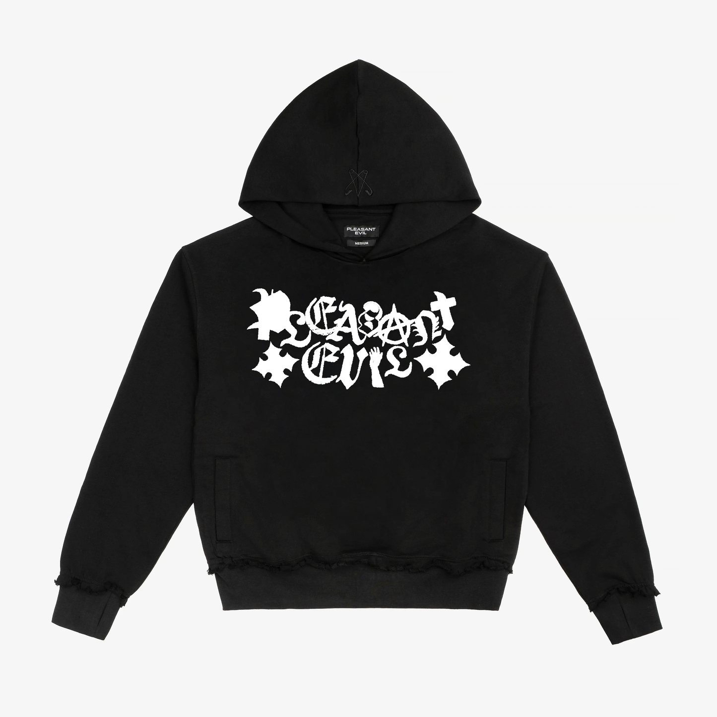RANSOMNOTE HOODIE BLACK