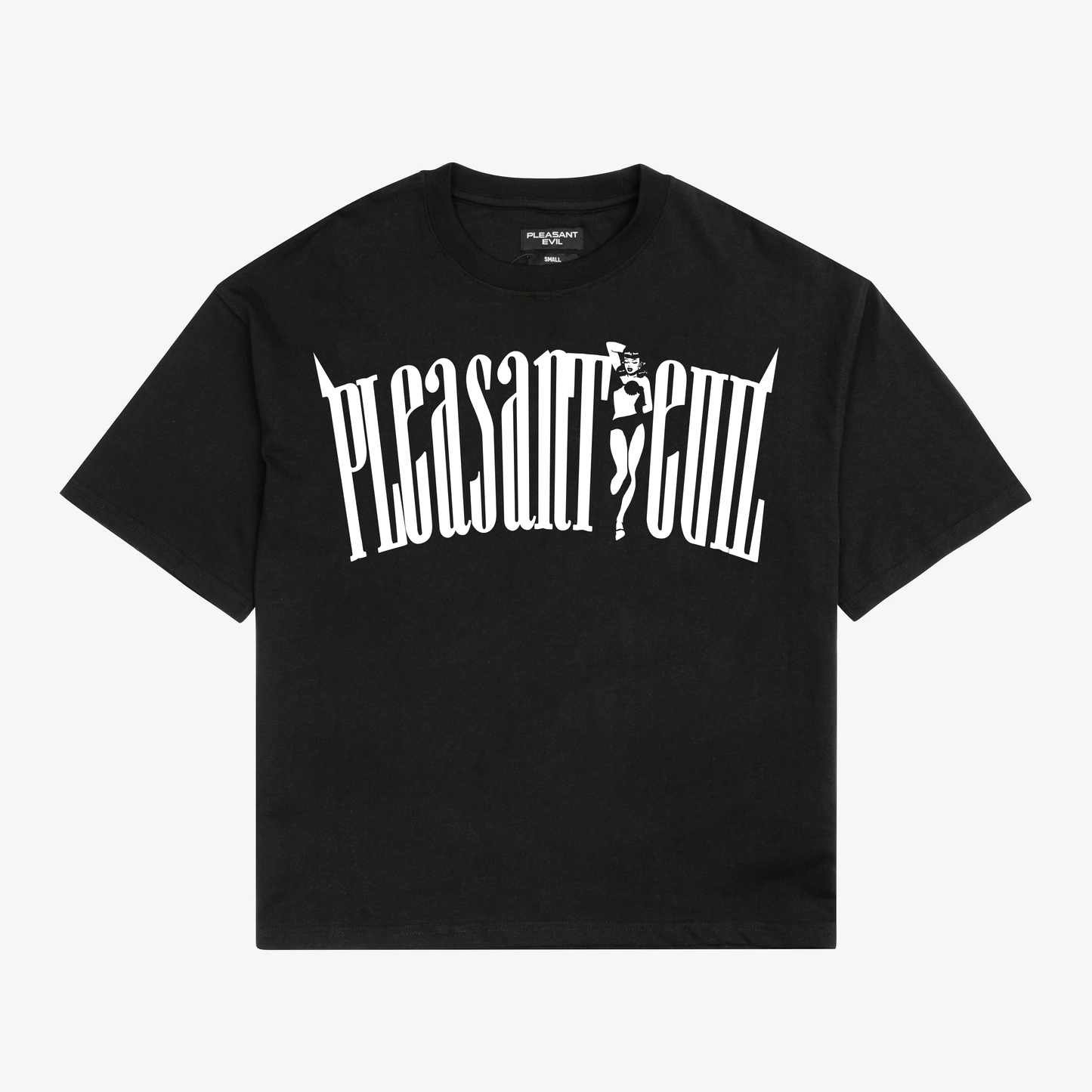 UNIVERSITY LOGO TEE BLACK