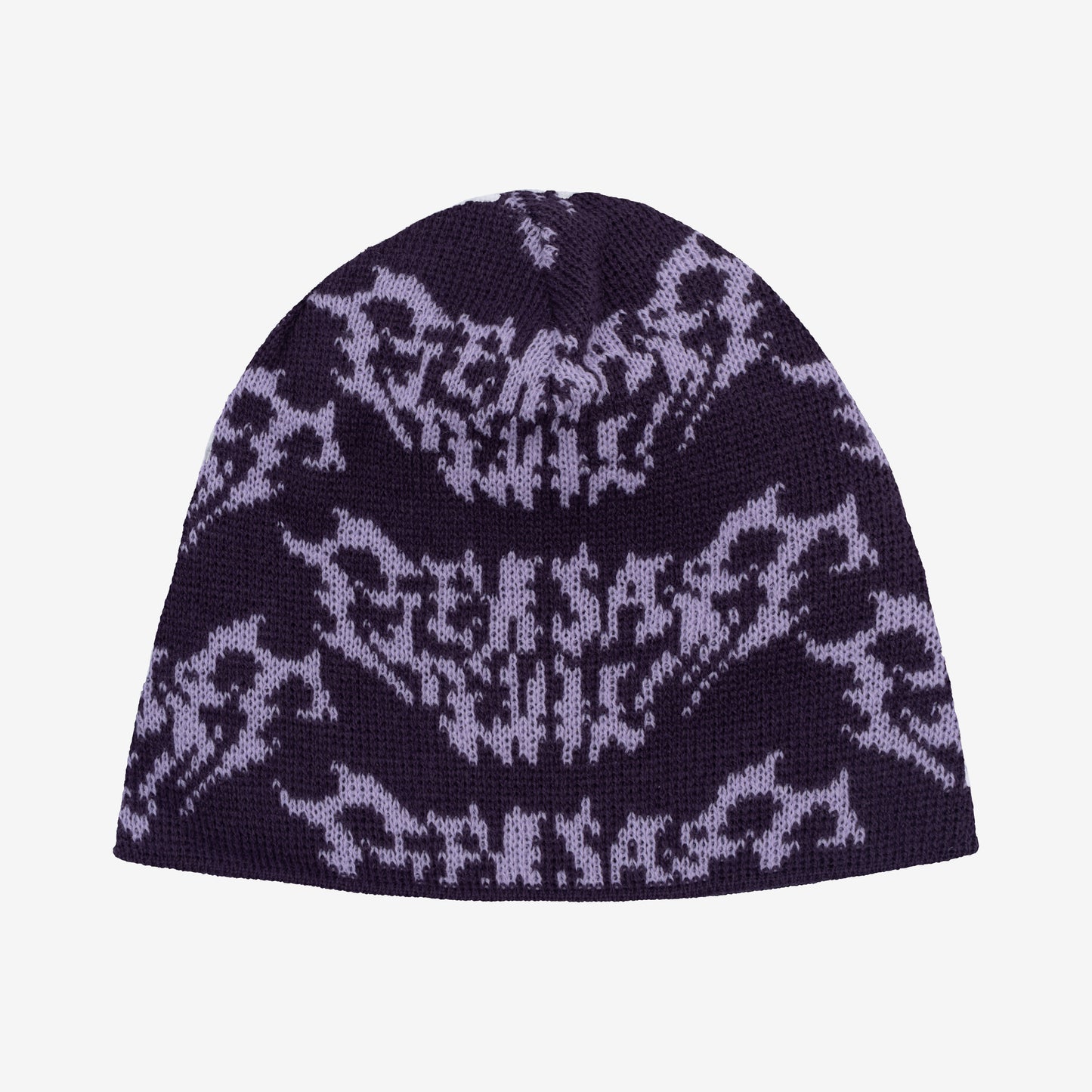 METAL LOGO BEANIE PURPLE