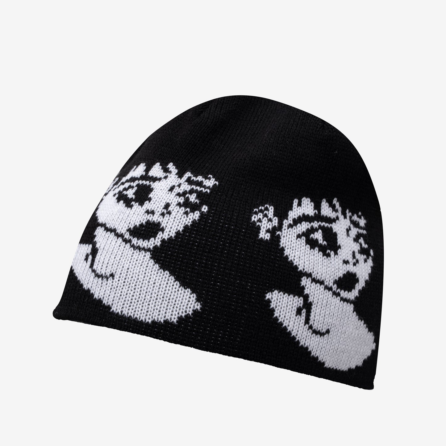 EMO BEANIE BLACK