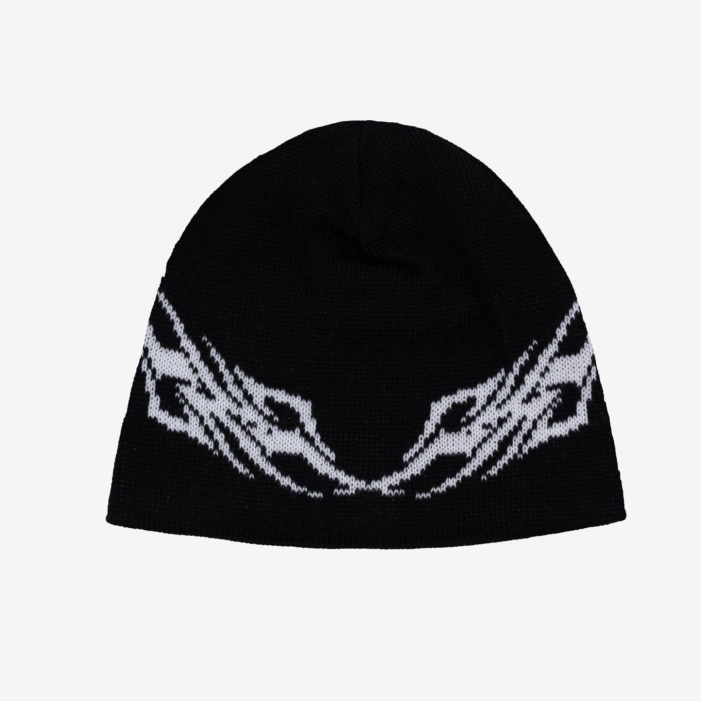 TRIBAL BEANIE BLACK