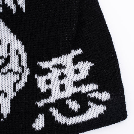 DRAGON BEANIE BLACK