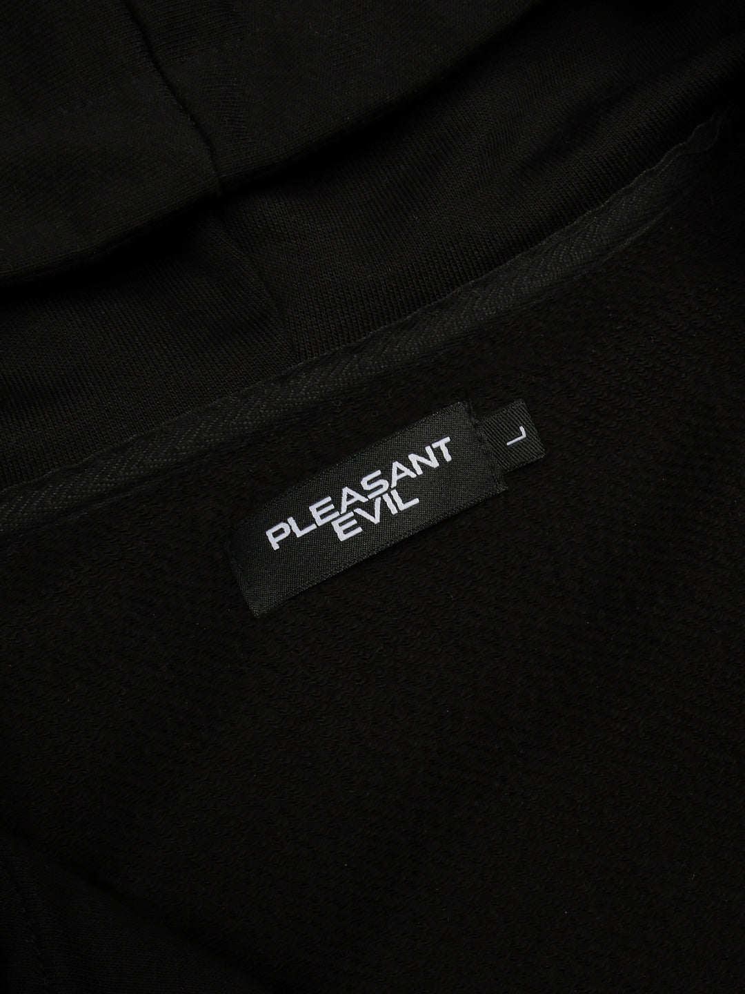 Cross Zip Hoodie White