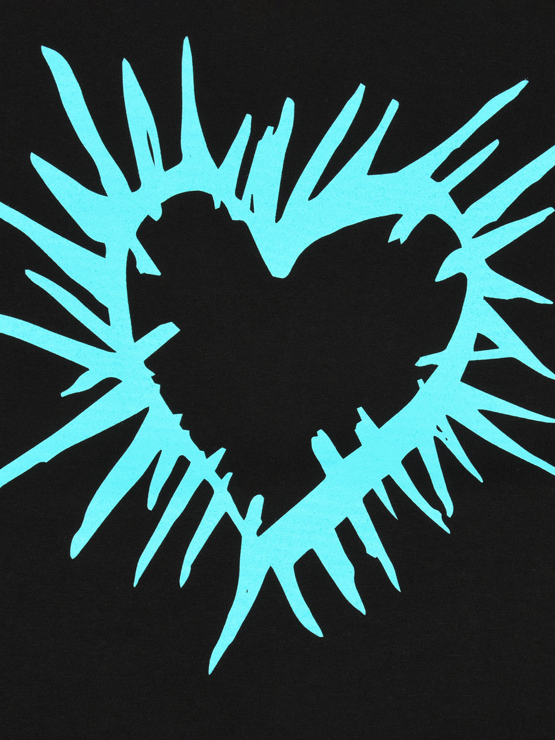Hurt Tee Cyan