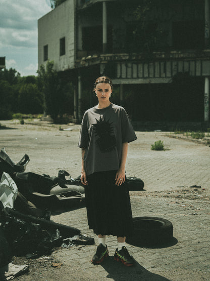 REBEL TEE ANTHRACITE