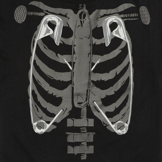 SKELETON HOODIE BLACK