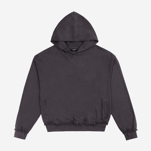 BLANK ANTHRACITE HOODIE