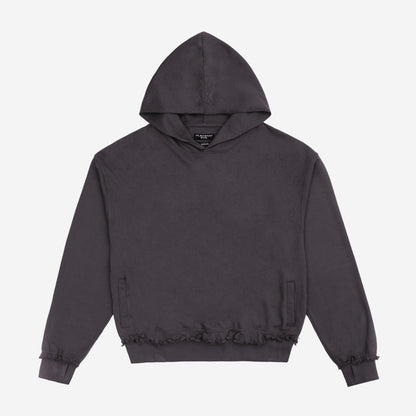 BLANK ANTHRACITE HOODIE