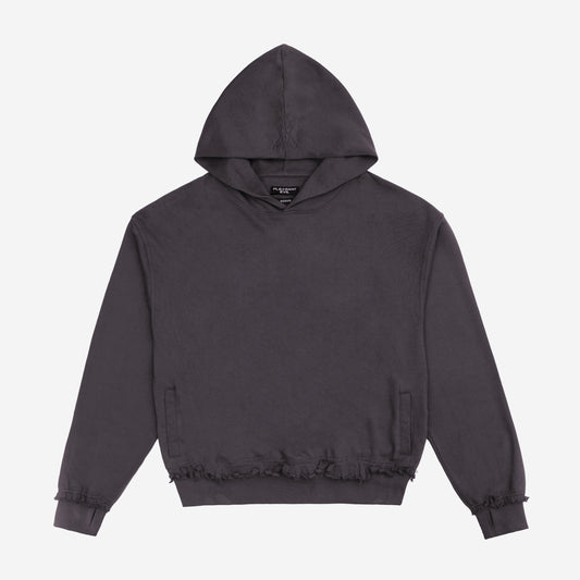 BLANK ANTHRACITE HOODIE
