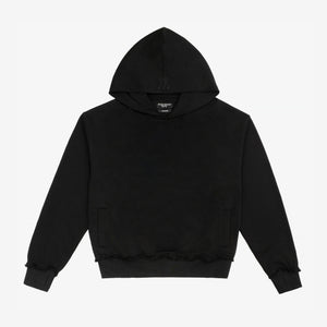 BLANK BLACK HOODIE