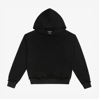 BLANK BLACK HOODIE