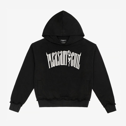 UNIVERSITY LOGO HOODIE BLACK