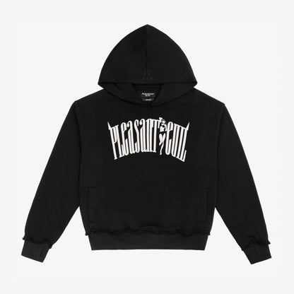 UNIVERSITY LOGO HOODIE BLACK