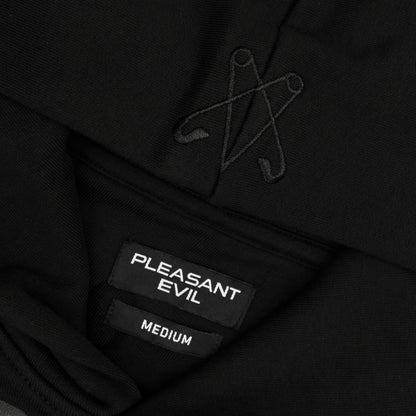 UNIVERSITY LOGO HOODIE BLACK