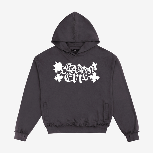 RANSOMNOTE HOODIE ANTHRACITE