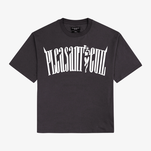 UNIVERSITY LOGO TEE ANTHRACITE
