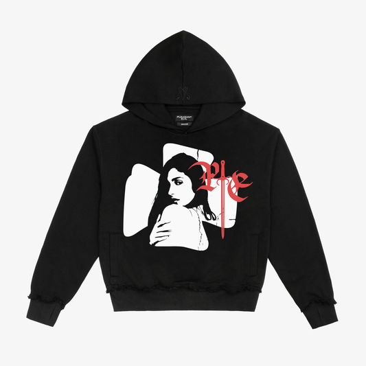 CROSS HOODIE BLACK
