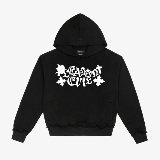 RANSOMNOTE HOODIE BLACK