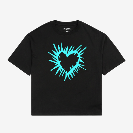 Hurt Tee Cyan