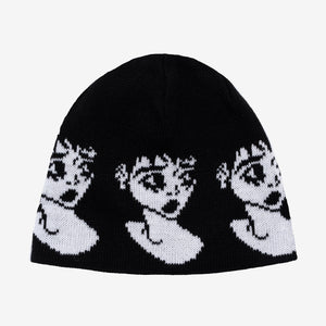EMO BEANIE BLACK