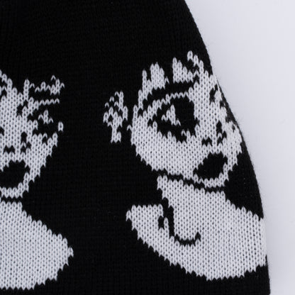 EMO BEANIE BLACK