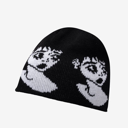 EMO BEANIE BLACK