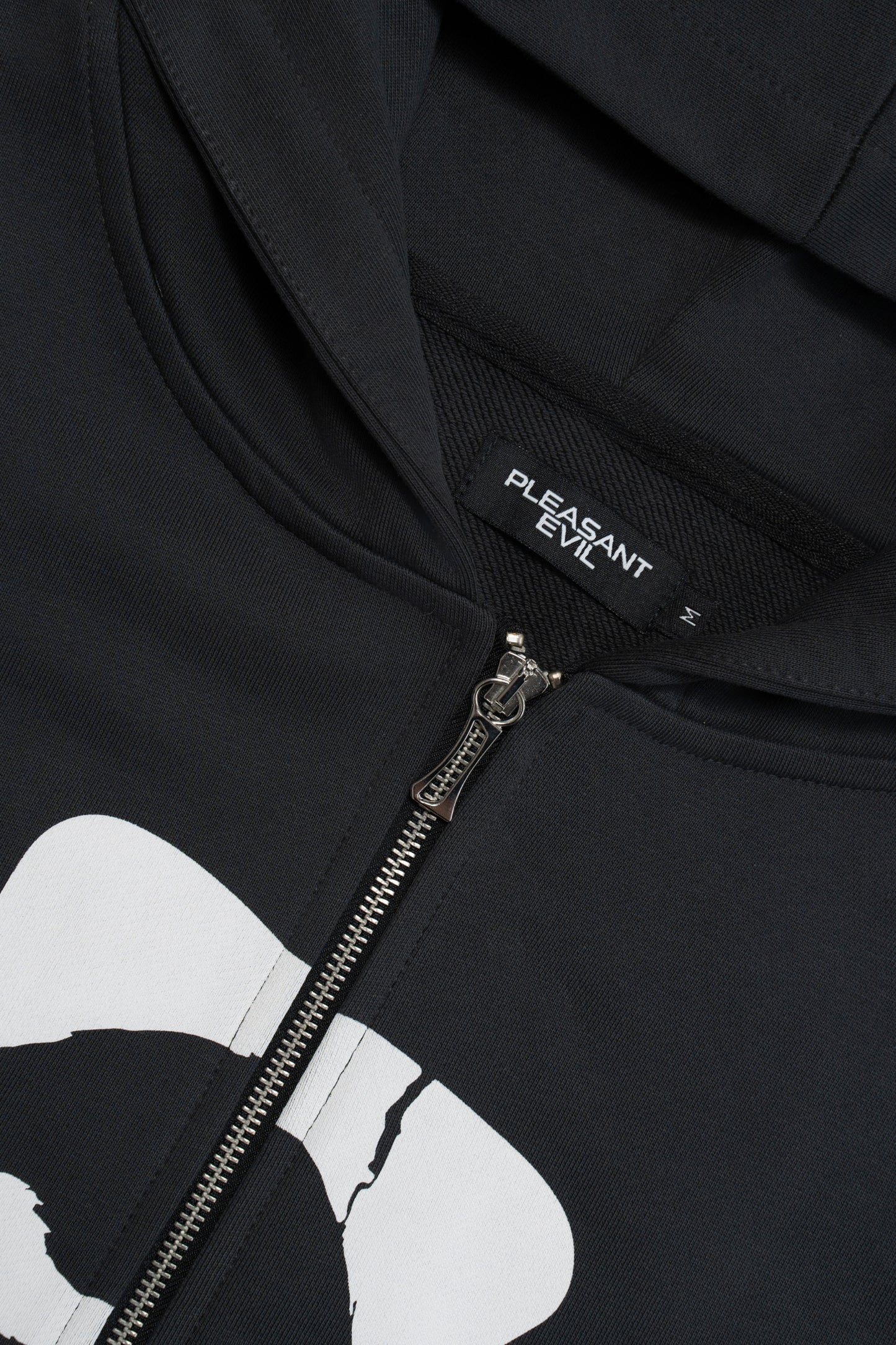 CROSS ZIP HOODIE SLATE GREY