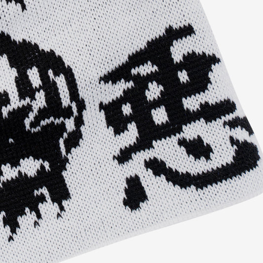 DRAGON WHITE BEANIE