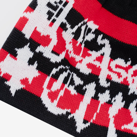 RANSOMNOTE RED BEANIE