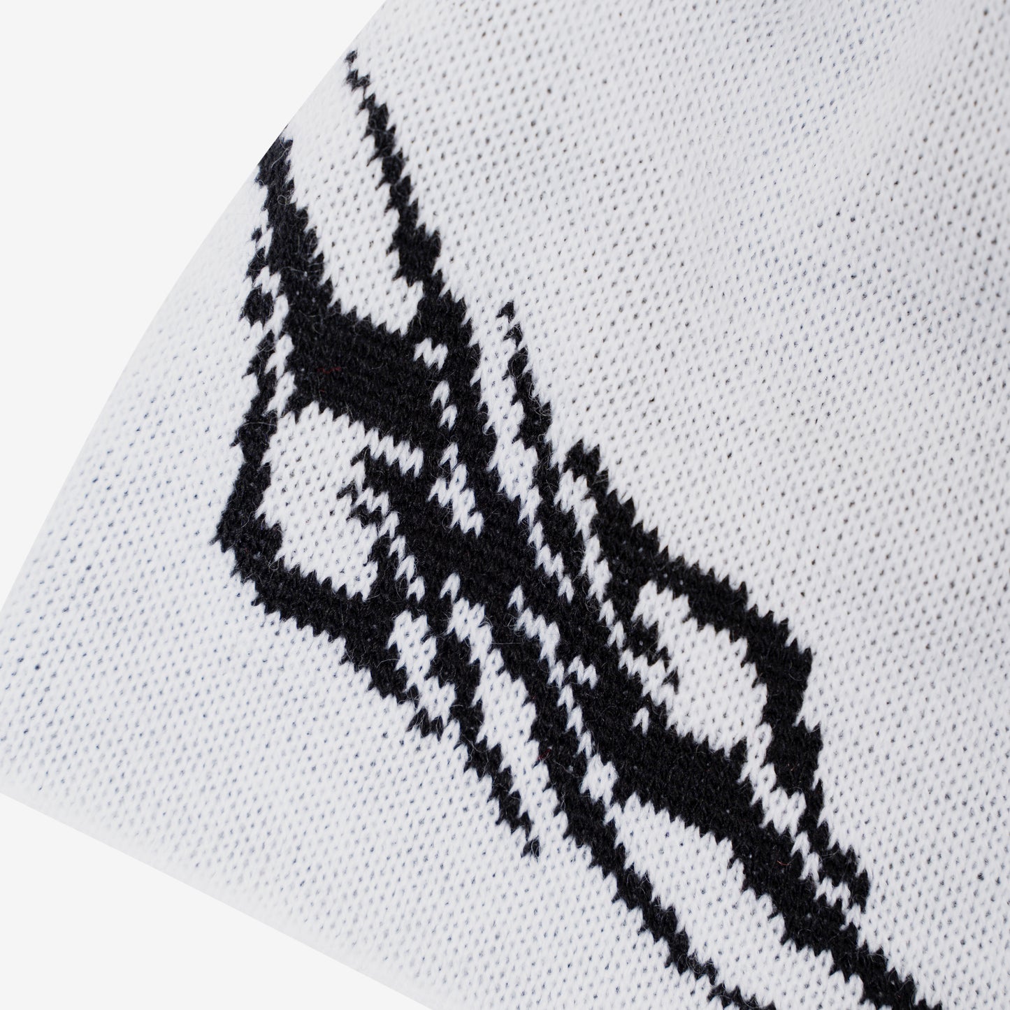 TRIBAL BEANIE WHITE