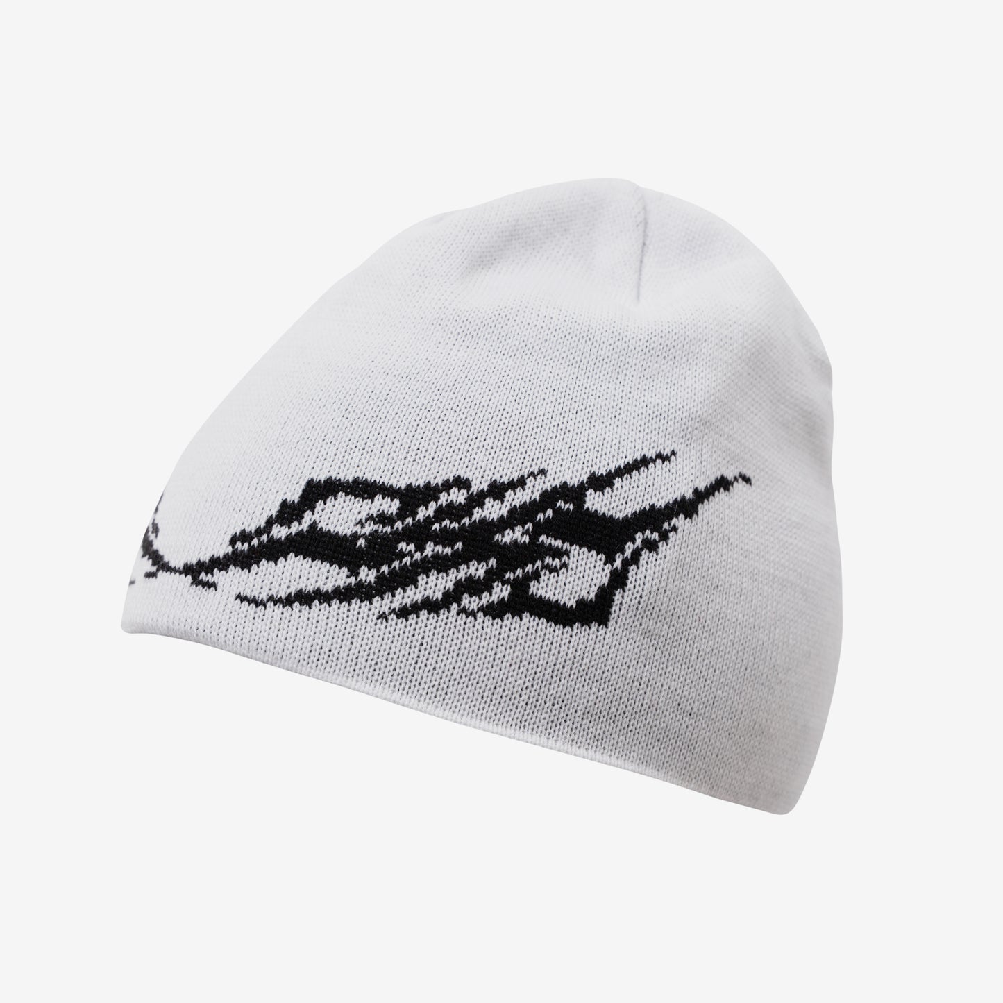 TRIBAL BEANIE WHITE