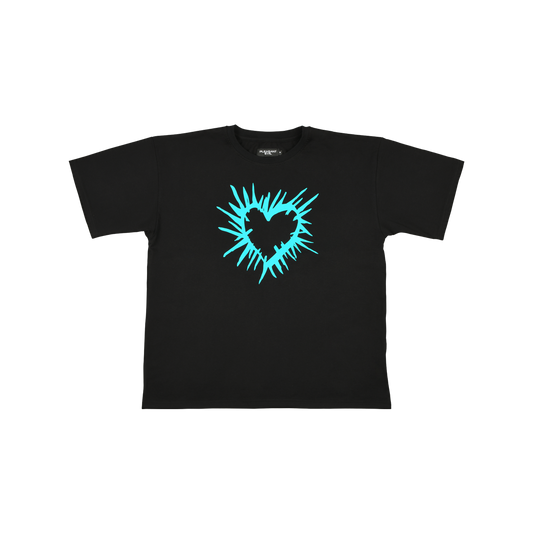 Hurt Tee Cyan